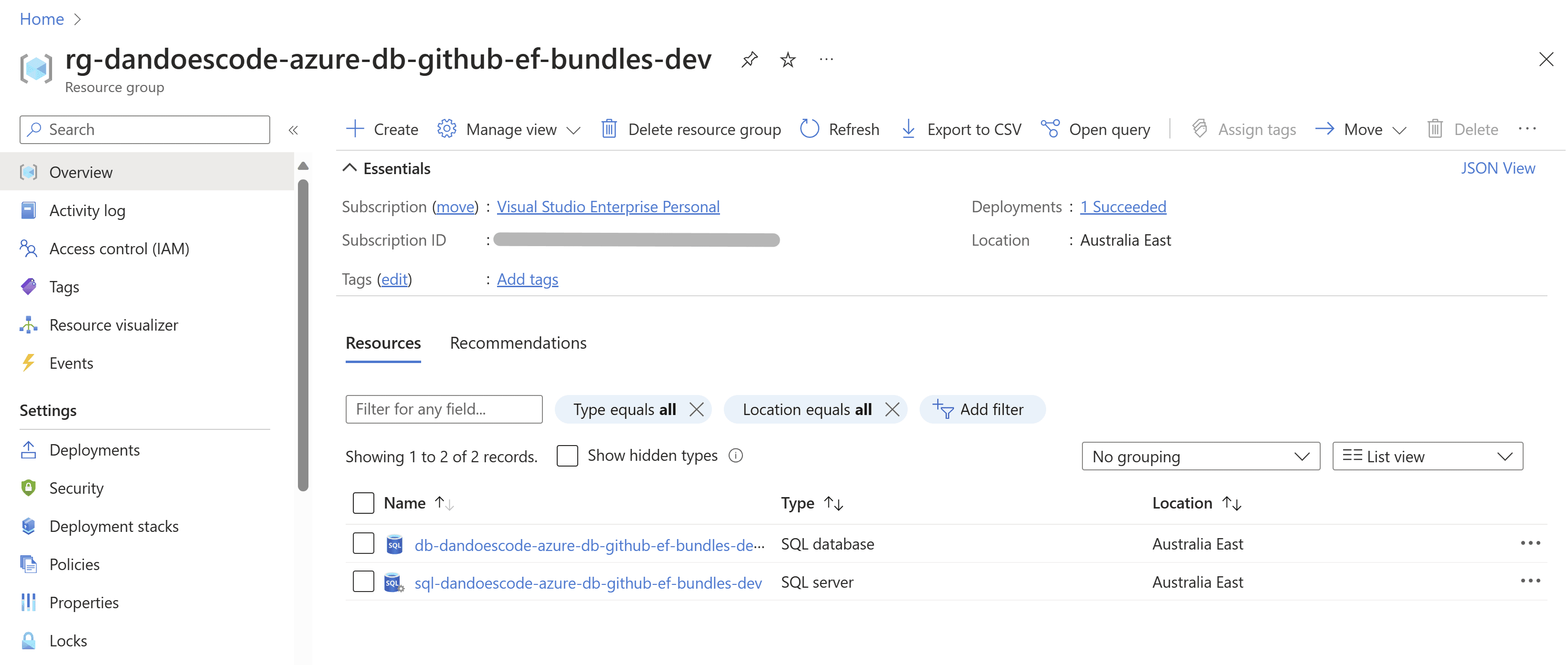 Azure SQL DB