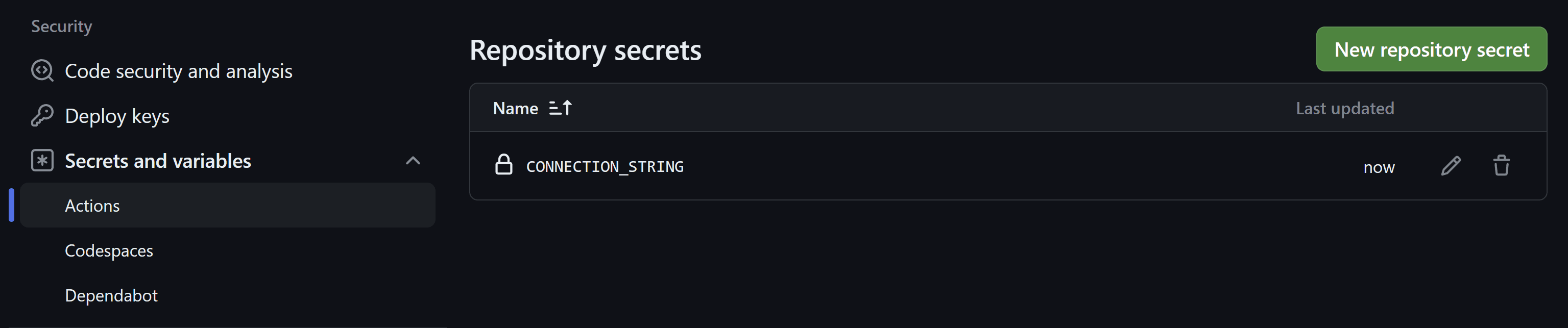 GitHub Secrets