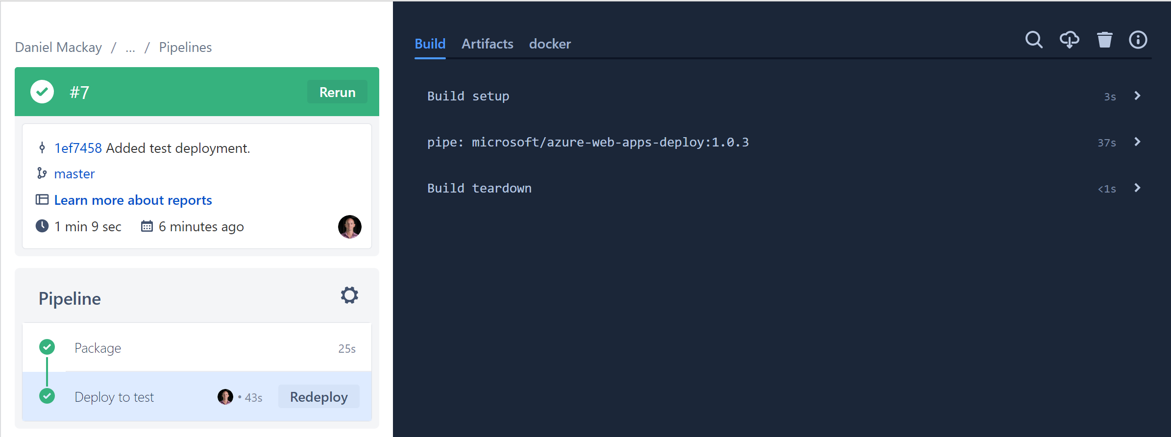 Deploying ASP.NET Core applications to Azure App service from Bitbucket